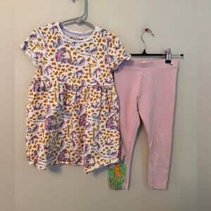Roald Dahl Giraffe Dress with Matching Leggings